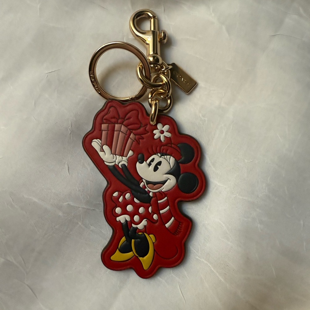 Coach x Disney Minnie Mouse Keychain